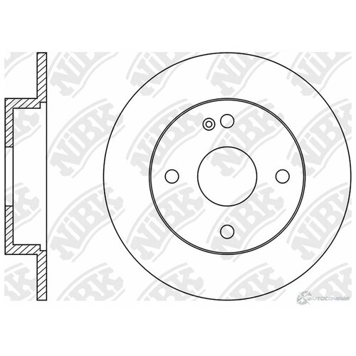 NIBK RN11003 Торм.диск зад.