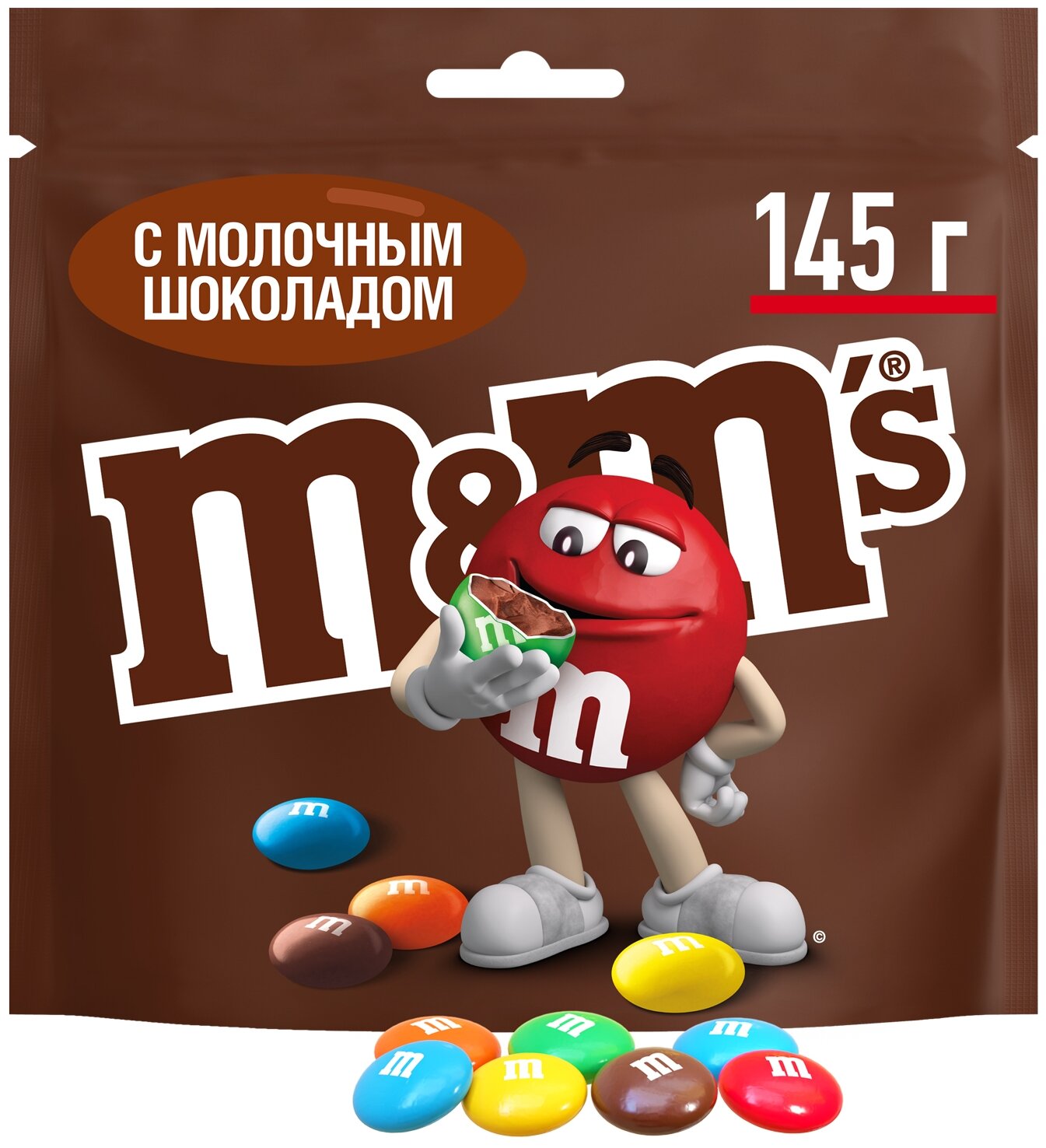 Драже M&M`s шоколадные, 145г