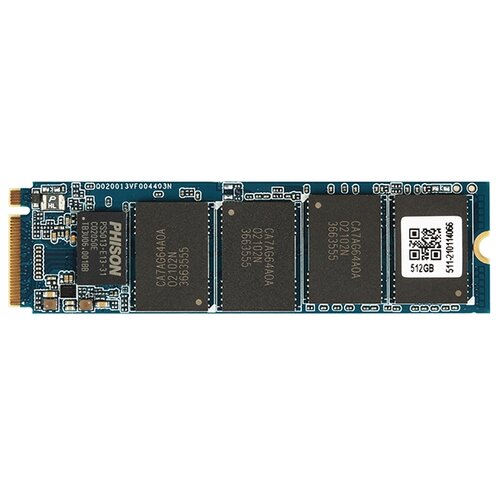 Твердотельный накопитель Qumo Novation 512 ГБ M.2 Q3DT-512GPPH-NM2 m 2 2280 512gb amd radeon r5 client ssd r5m512g8 sata 6gb s 3d tlc rtl 183436