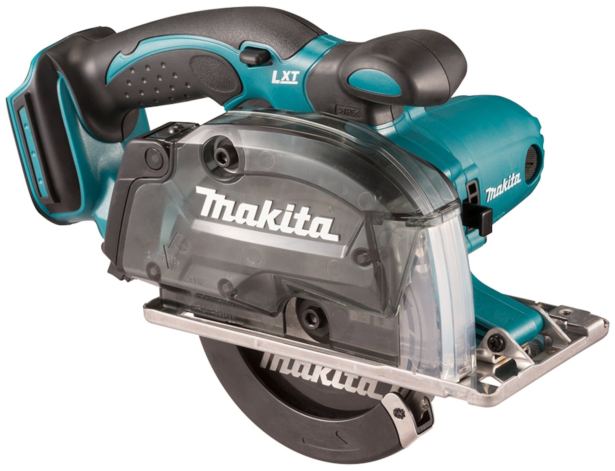 Аккумуляторная дисковая пила Makita DCS552Z серебристый/зеленый .