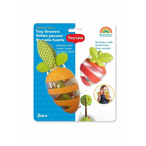 Развивающая игрушка Морковка и Клубничка (574), Tiny Love
