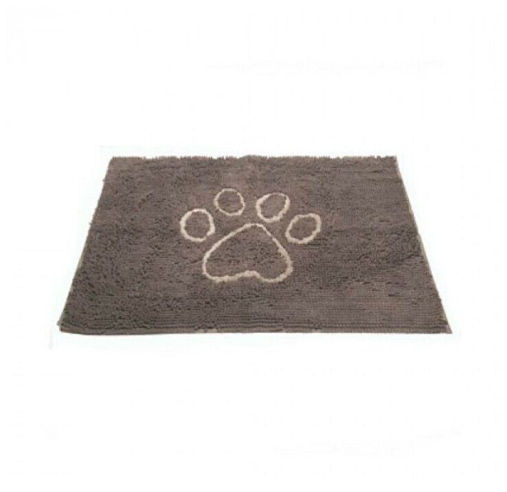 Коврик для собак Dog Gone Smart Doormat, супервпитывающий, цвет: дымчато-серый , 51 х 79 см - фотография № 2