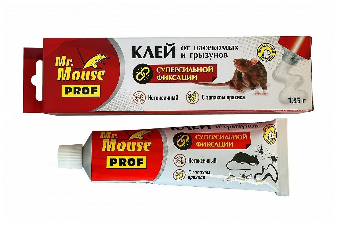 Клей Mr&Mouse PROF 135 г. туба - фотография № 5