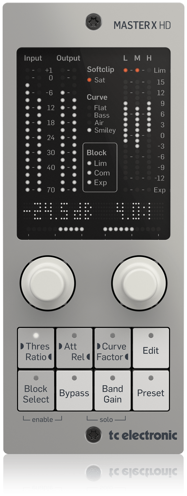 TC Electronic Master X HD-DT многополосный компрессор/лимитер/экспандер в виде плагина с USB-контроллером управления