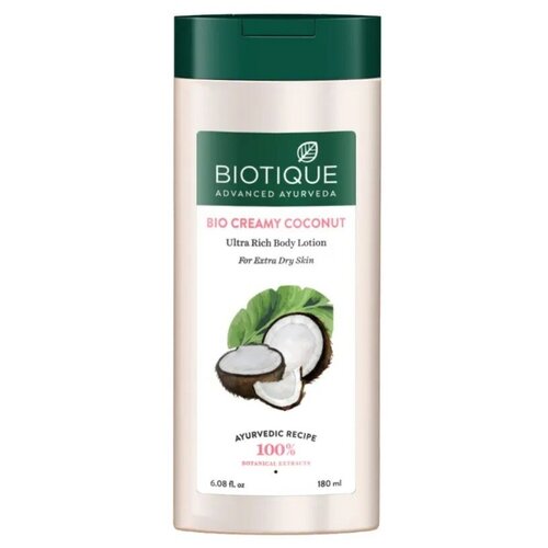 Лосьон для тела Biotique Bio ультрапитательный со сливочным кокосом, 180 мл