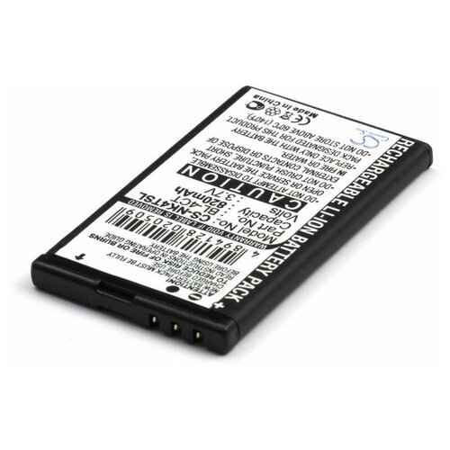 аккумулятор для сотового телефона nokia bl 6m 3 7v 1070mah код mb066523 Аккумулятор для телефона Gresso, Nokia BL-4CT (820mAh)