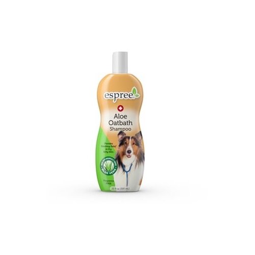 фото Шампунь с алоэ и протеинами овса для собак, 591мл aloe oatbath medicated shampoo, 591 ml espree