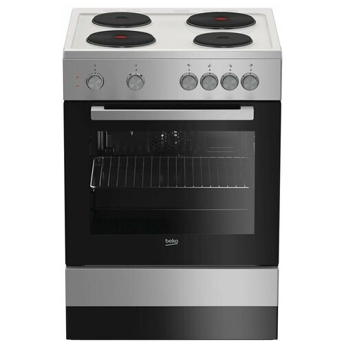 Электрическая плита Beko FSE66000GS нержавеющая сталь серебристыйчерный 6330000₽