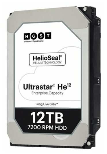HDD Western Digital Original SATA-III 12Tb 0F30146 HUH721212ALE604 Ultrastar DC HC520 7200rpm 256Mb 35 2446500₽