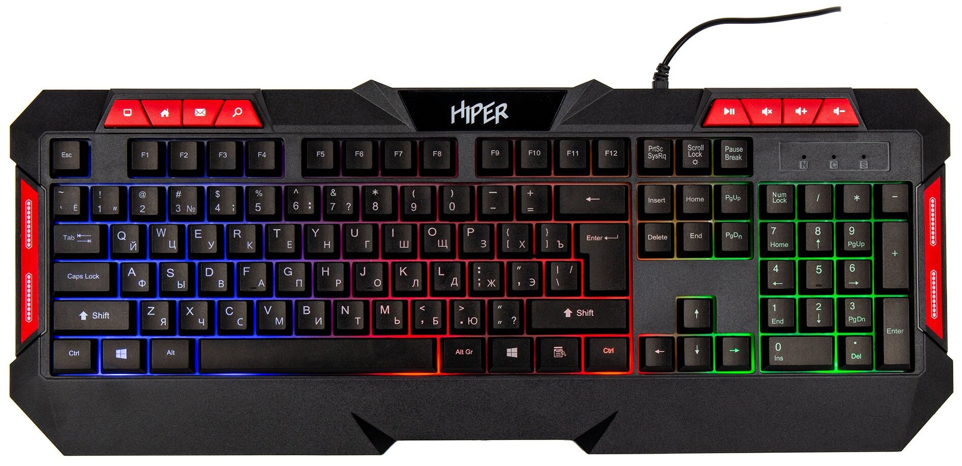 Игровая клавиатура HIPER KG401 Inspire