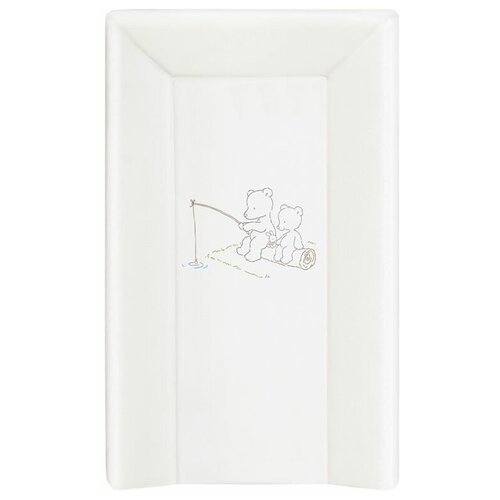 Матрац пеленальный Ceba Baby 70 см с изголовьем на кровать 120*60 см Papa Bear white W-201-004-100