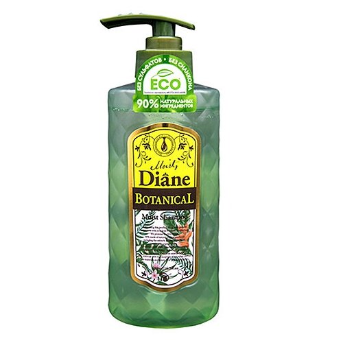 Moist Diane Sulfate-free moisturizing shampoo, 480мл Шампунь бессульфатный увлажнение