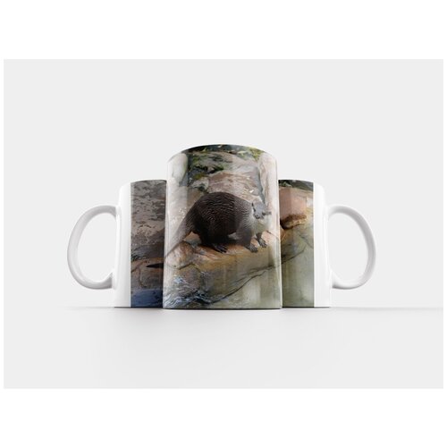 фото Кружка "животное, млекопитающее, принимать пищу" 320 мл lotsprints