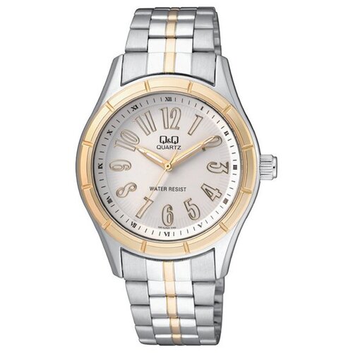 фото Q&q q914-404 мужские кварцевые наручные часы с арабскими индексами