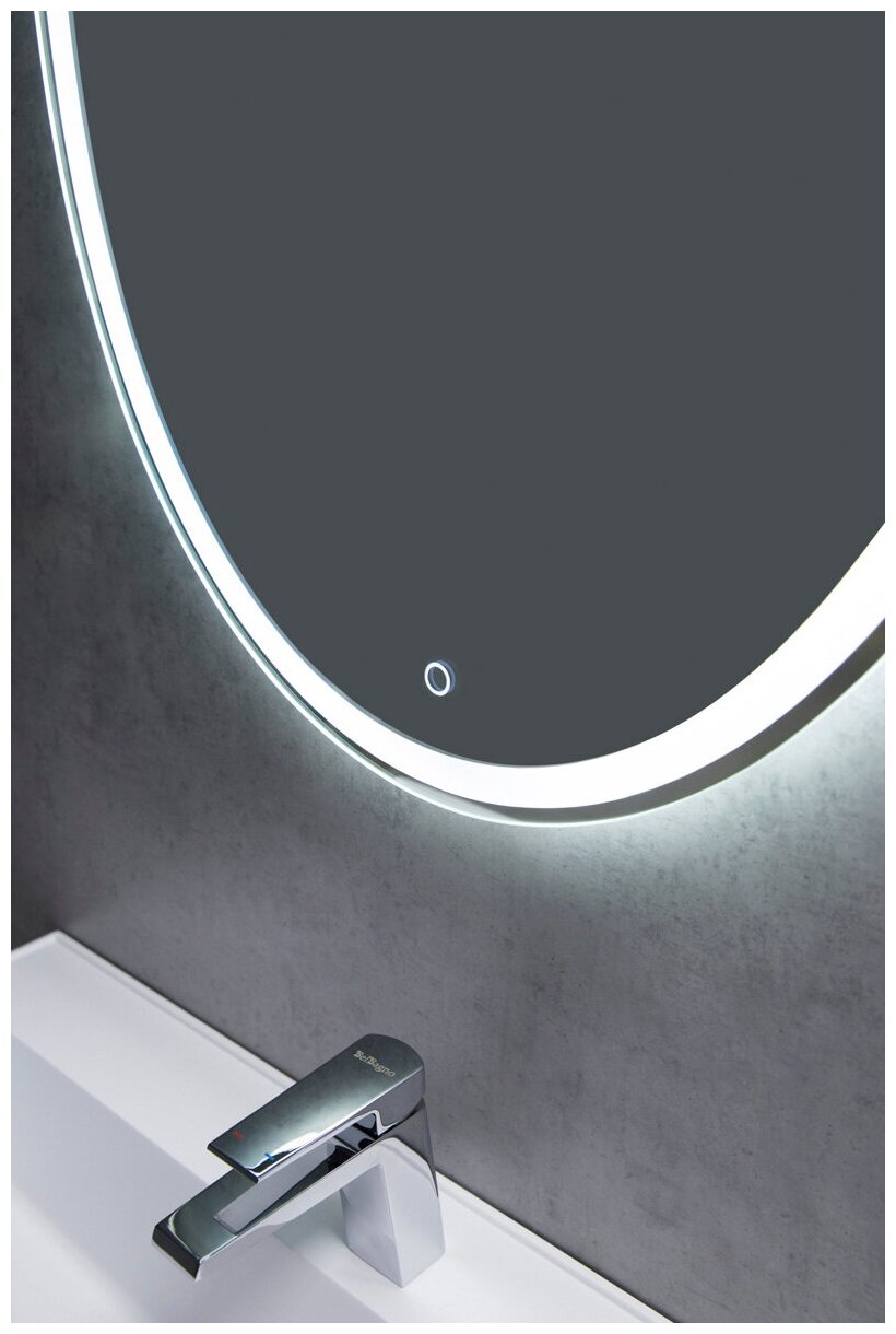 Зеркало с встроенным светильником и сенсорным выключателем SPC-RNG-800-LED-TCH, 12W, 220-240V - фотография № 19