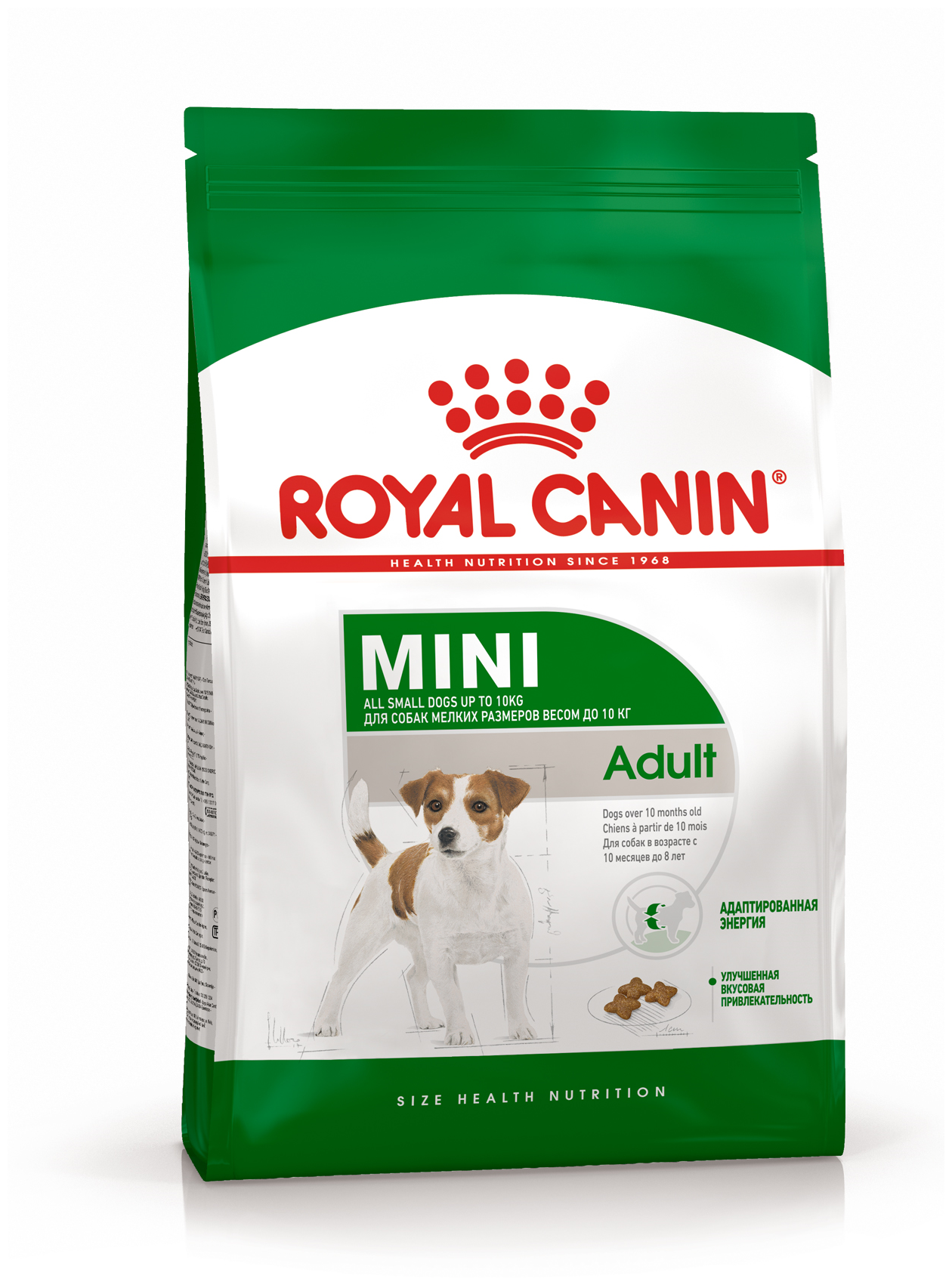 Royal Canin RC Сухой корм Для взрослых собак малых пород (до 10 кг): 10мес.- 8лет (Mini Adult) , 2 кг