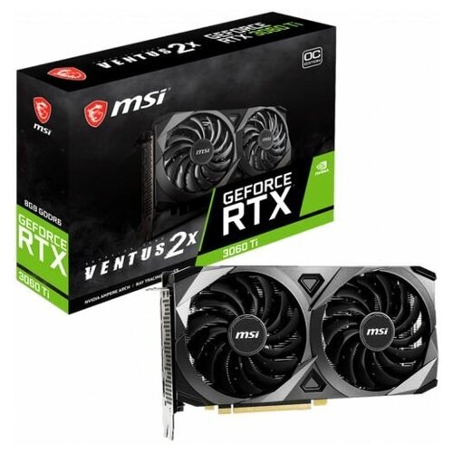 Видеокарта MSI RTX 3060 Ti VENTUS 2X 8G OC LHR RU