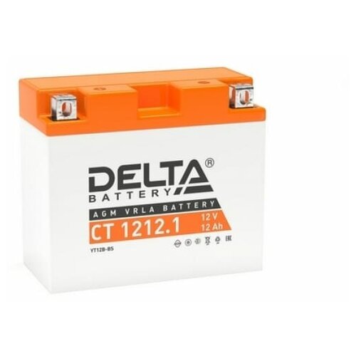 фото Аккумулятор delta battery ct 1212.1 (yt12b-bs)