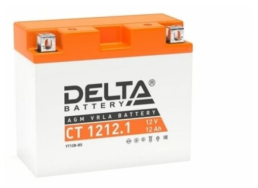 Аккумулятор DELTA Battery CT 1212.1 (YT12B-BS)