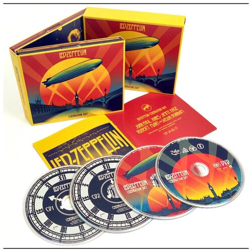 LED ZEPPELIN CELEBRATION DAY 2CD+2DVD Digipack CD