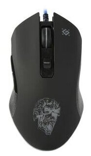 Проводная игровая мышь Defender Sleipnir GM-927 6 кнопок12800dpi