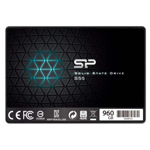 SSD-накопитель Silicon-Power SP960GBSS3S55S25 960GB SATAIII Slim S55 732900₽