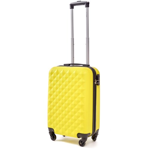 чемодан 45 л размер s желтый Чемодан Lacase, 45 л, размер S, желтый