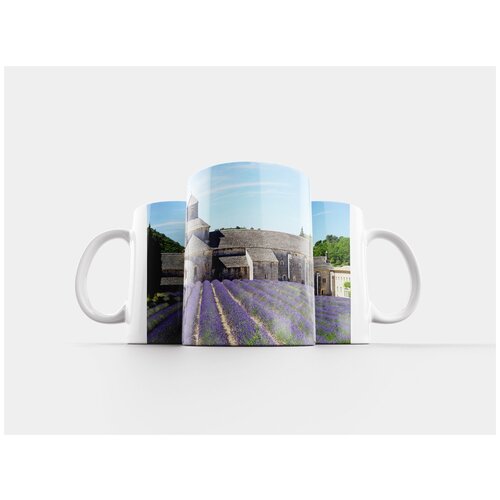 фото Кружка "abbaye de sénanque, монастырь, аббатство" 320 мл lotsprints