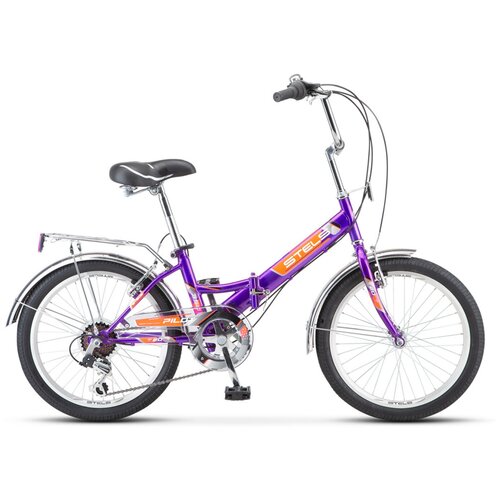 Городской велосипед STELS Pilot 350 20 Z011 2018 фиолетовый 13 требует финальной сборки 1099000₽