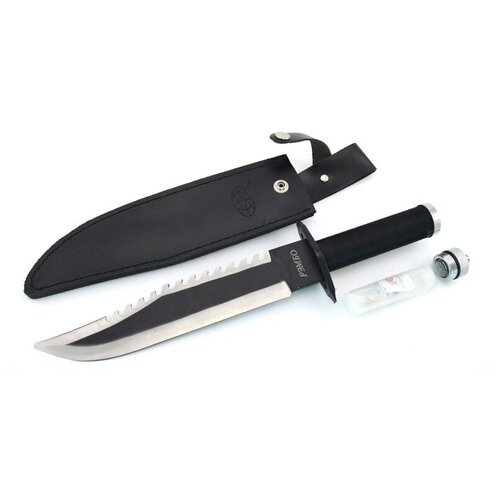 фото Нож для выживания pirat "рэмбо", ножны, длина клинка 25 см