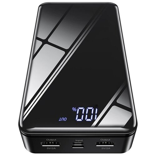 Borofone / Powerbank / Внешний аккумулятор для телефона 30000 mAh, 2 USB выхода
