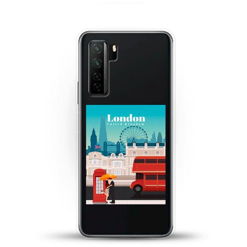 фото Силиконовый чехол london на honor 30s andy & paul