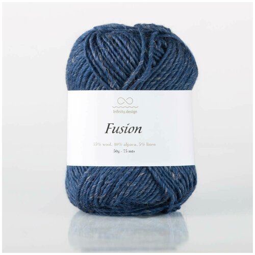 Пряжа INFINITY FUSION 6364 dark blue