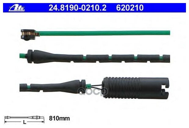 Датчик Износа Пер.Колодок Bmw M3 (E36) 92-98 Z3 97-03 Ate арт. 24.8190-0210.2