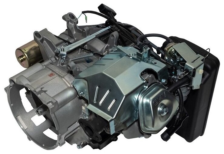Двигатель бензиновый Lifan 190FD-V конусный вал короткий 54.45 мм (15л.с., 420куб. см, конусный вал, ручной и электрический старт) - фотография № 7