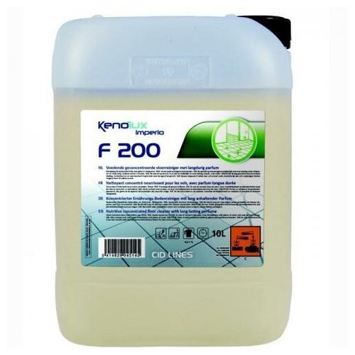 Средство для поломоечных машин 10л для придания блеска и запаха концентрат KENOLUX F200 канистра CID LINES 1 шт
