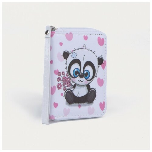 фото Кошелёк на молнии, цвет белый нет бренда