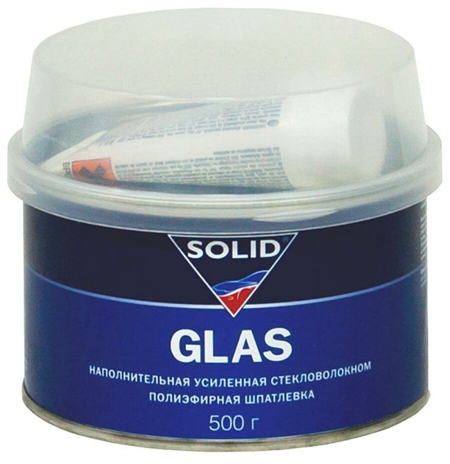 фото Шпатлевка наполнительная усиленная стекловолокном SOLID Glas 1000 г