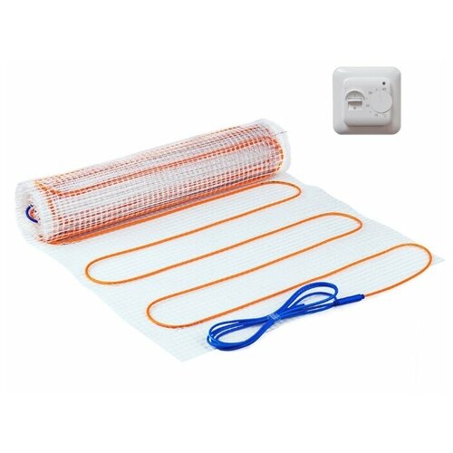 Тёплый пол 35 м2 с терморегулятором 4800₽