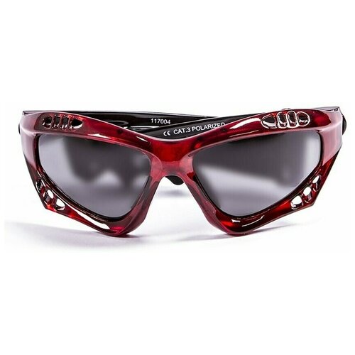 фото Спортивные очки ocean australia красные / черные линзы