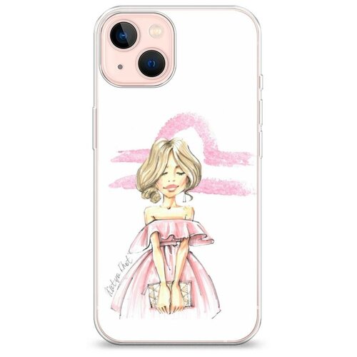 фото Силиконовый чехол "весы образ" на apple iphone 13 / айфон 13 case place