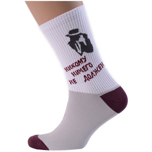 фото Мужские носки moscowsocksclub, 1 пара, размер 25 (38-40), мультиколор