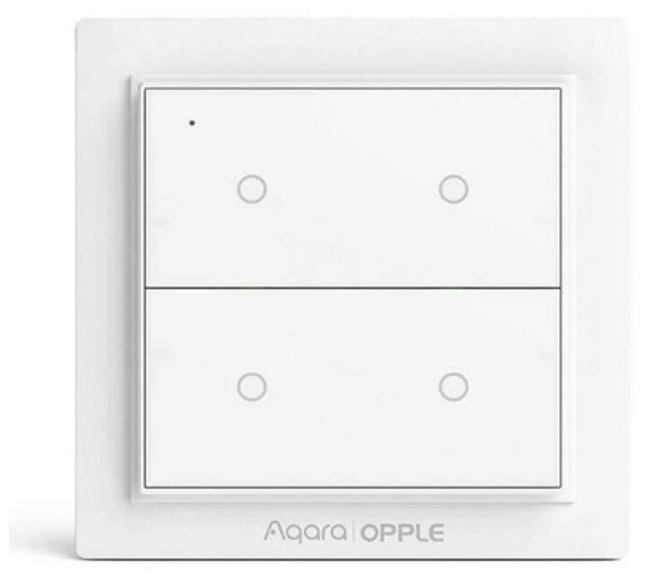 Умный беспроводной выключатель Aqara Opple Smart Switch Apple Homekit Wireless Version 4 кнопки (WXCJKG12LM)