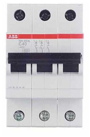 Автоматический выключатель ABB SH203L (С) 45kA