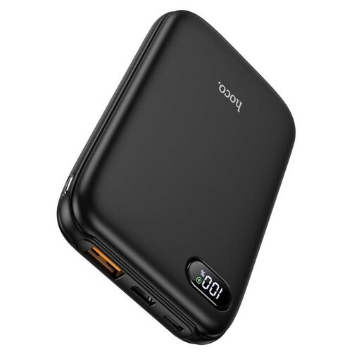 Hoco Внешний аккумулятор Hoco Q2 10000 мАч USB USB-C microUSB 3 А PD 20W QC30 черный 255000₽
