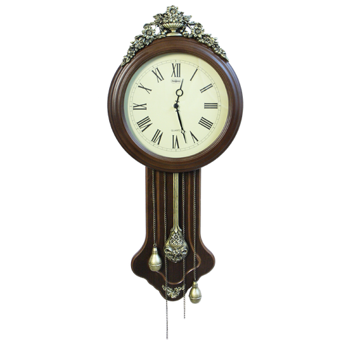 Часы классические настенные с маятником Мон Амур KSVA-HL-C-8003-A