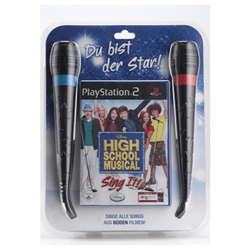 Игра для Playstation 2: High School Musical: Sing It! (+ 2 микрофона)