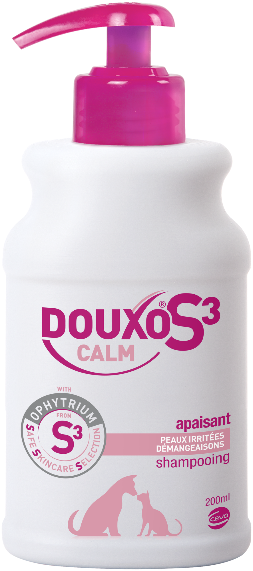 CEVA DOUXO S3 Calm успокаивающий шампунь для чувствительной кожи для собак и кошек, 200 мл