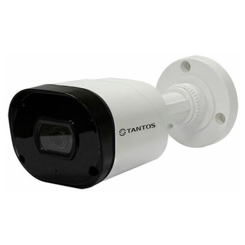 Уличная цилиндрическая видеокамера Tantos TSc-P5HDf Цвет корпуса белый, Видеокамера UVC с ИК подсветкой, пятимегапиксельная 2560x1944х20/12.5к/с, 1/2.5” CMOS