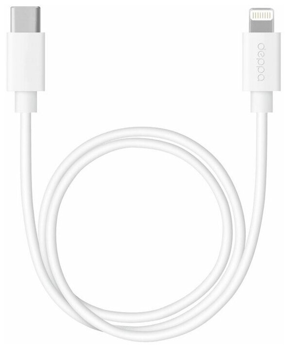 Кабель для Apple USB-C - Lightning, Deppa 1.2м белый (72280)